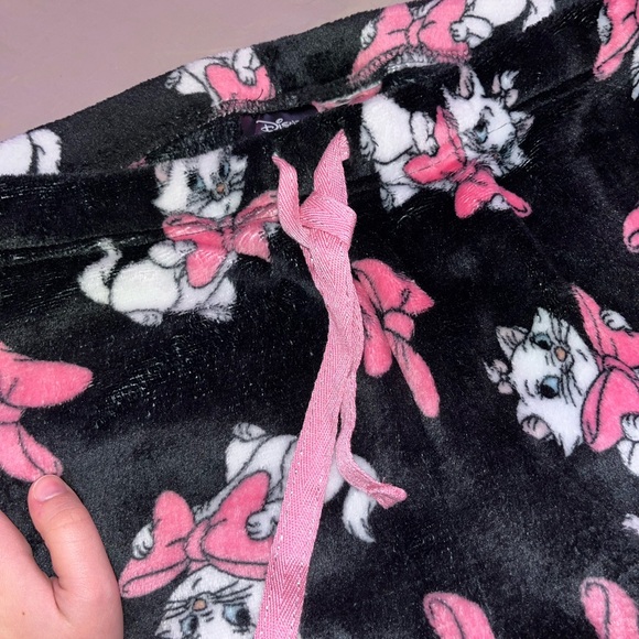 Disney Women's Pajama Pants - Black and Pink - Picture 3 of 3